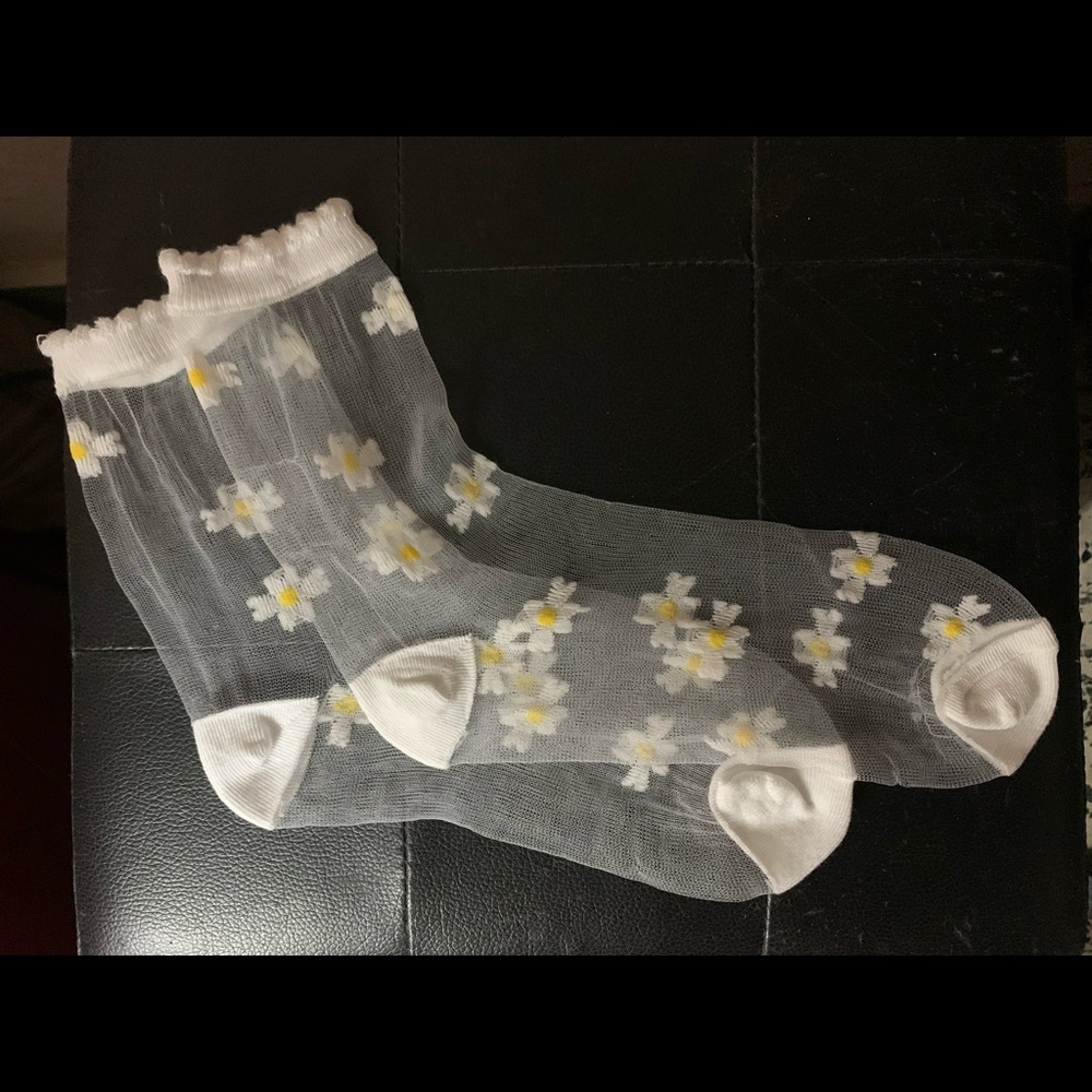 see-through socks